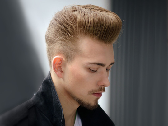 Pompadour Style Cut